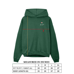 11.37 RACING GREEN  Hood